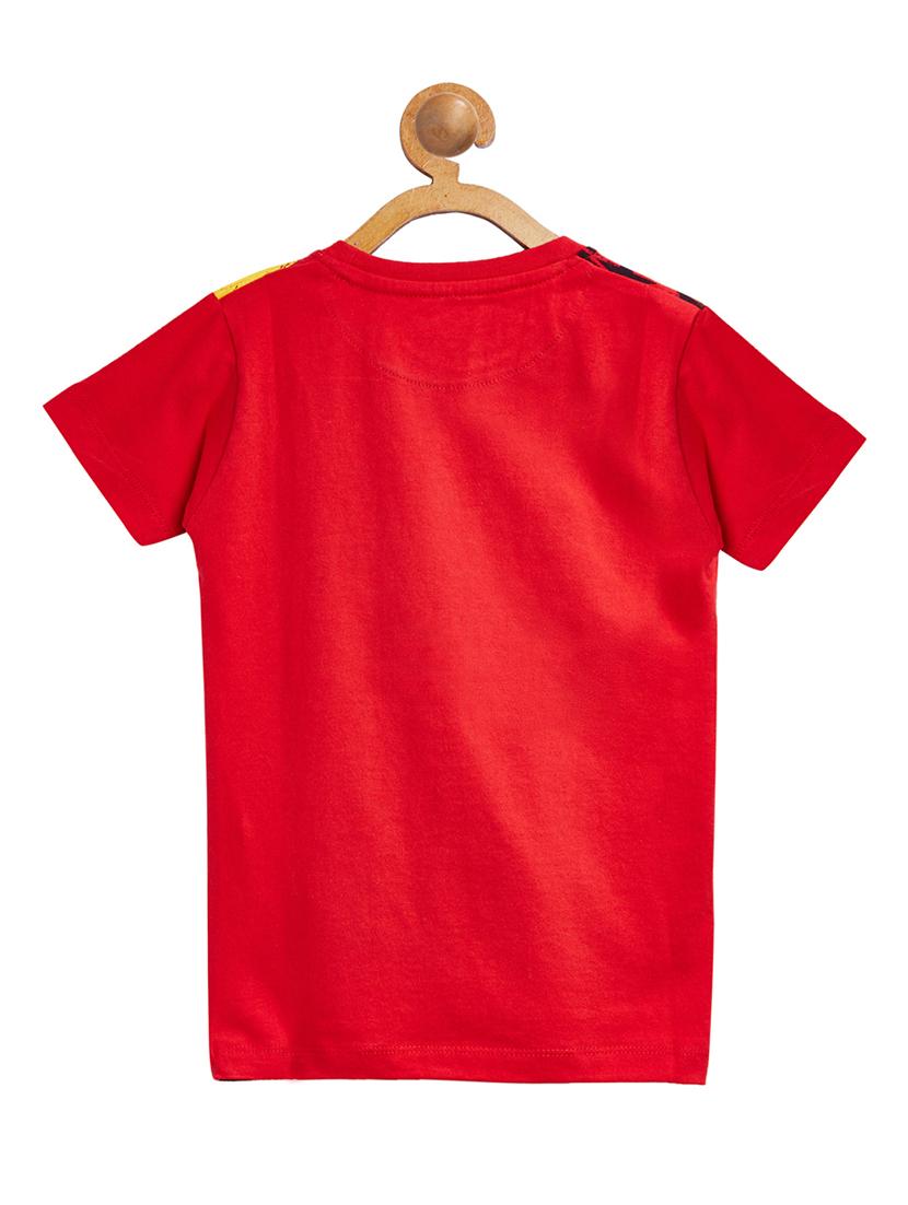 red cotton tshirt - 15093831 - Zoom Image - 2