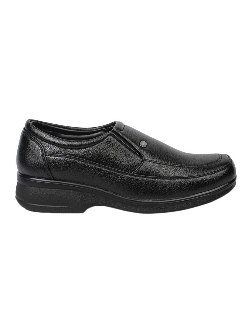 black Faux Leather slip on - 15096813 - Zoom Image - 2