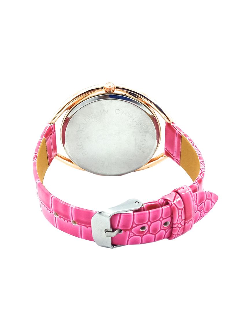 Women pink leather Strap Analog Watch - 15098284 - Zoom Image - 2