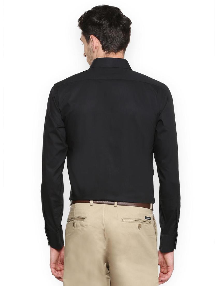 black cotton casual shirt - 15100353 - Zoom Image - 2