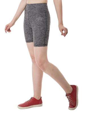 grey printed sports shorts - 15102179 - Standard Image - 2