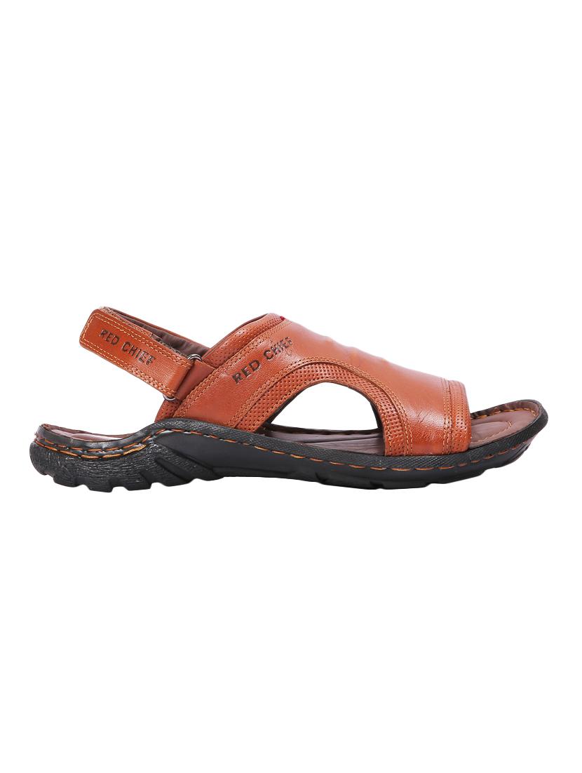 red chief tan formal sandals - 15102640 - Zoom Image - 2
