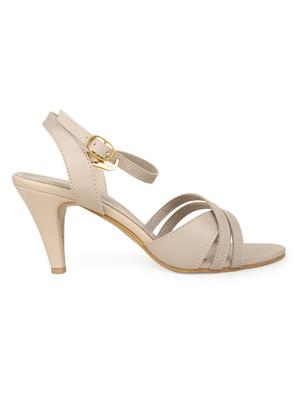 beige ankle strap sandal - 15106860 - Standard Image - 2
