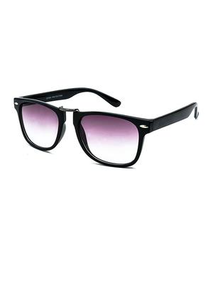 Stacle Distinctive Midcut Wayfarer Unisex Sunglasses (Black Frame) (ST7074col1) - 15107755 - Standard Image - 2