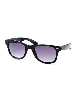 Stacle Retro Square Mirrored Horn Rimmed Unisex Wayfarer Sunglasses - 15108036 - Standard Image - 2