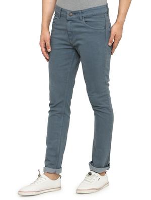 grey denim plain jeans - 15110040 - Standard Image - 2