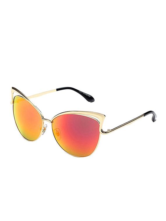 Cat-Eye Twin-Beam Sun-glasses for Women Latest Stylish Mirror - 15110881 - Zoom Image - 2