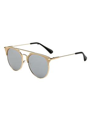 Round Cat-Eye Vintage Sunglasses - 15110906 - Standard Image - 2