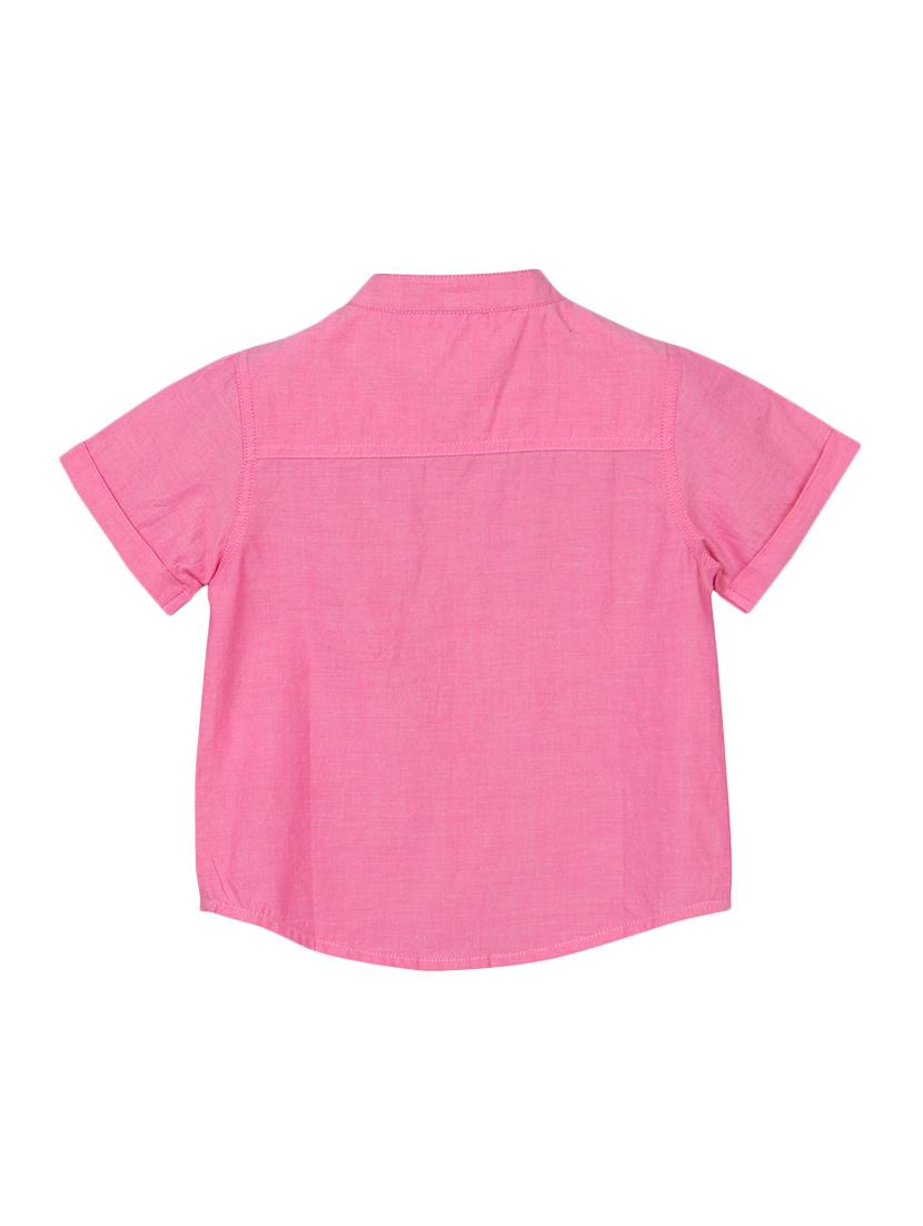 pink cotton shirt - 15112409 - Zoom Image - 2