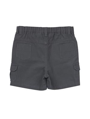 grey cotton shorts - 15112418 - Standard Image - 2