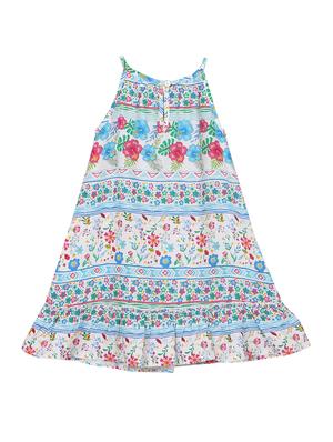 multi cotton frock - 15112419 - Standard Image - 2