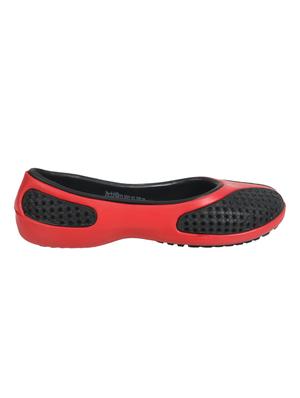 black rubber slip on ballerina - 15112714 - Standard Image - 2