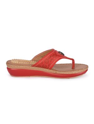 red toe separator sandal - 15113694 - Standard Image - 2