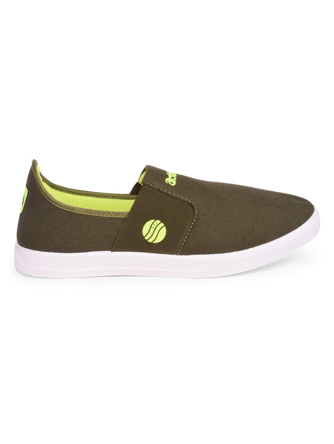 green Canvas casual slipon - 15113851 - Zoom Image - 2