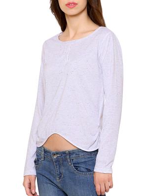 white solid asymmetric top - 15114166 - Standard Image - 2