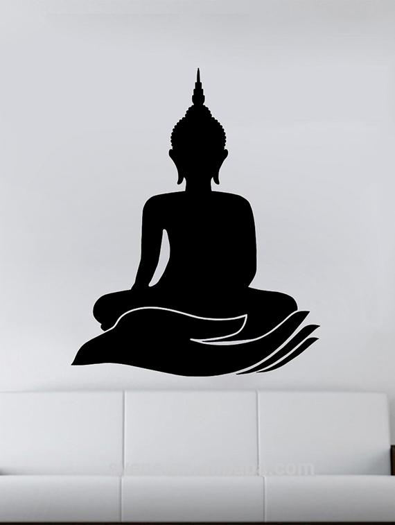 palm budhha Wall Sticker - 15114382 - Zoom Image - 2