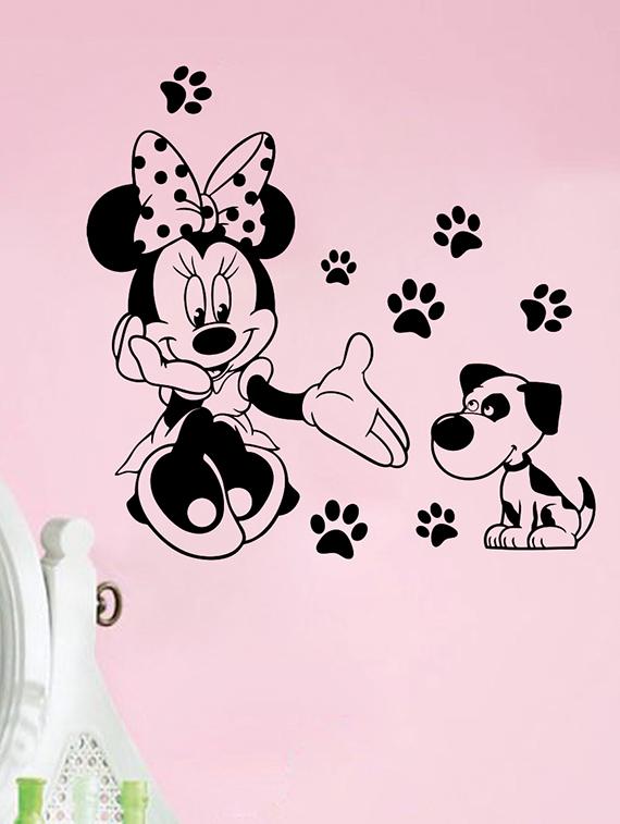 Minnie with Friend Wall Sticker - 15114392 - Zoom Image - 2