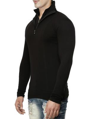 black cotton t-shirt - 15115274 - Standard Image - 2