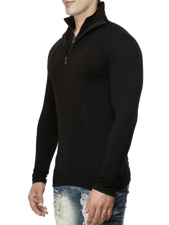black cotton t-shirt - 15115274 - Zoom Image - 2