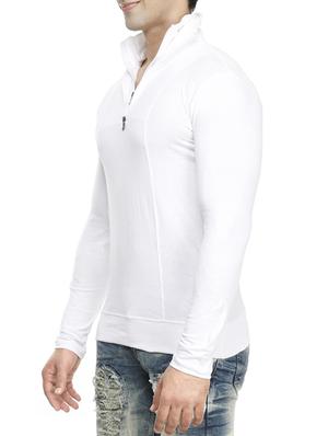 white cotton t-shirt - 15115275 - Standard Image - 2
