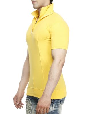 yellow cotton t-shirt - 15115286 - Standard Image - 2