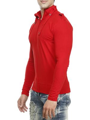 red cotton t-shirt - 15115296 - Standard Image - 2