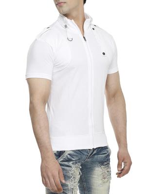 white cotton t-shirt - 15115302 - Standard Image - 2