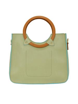 green leatherette regular sling bag - 15116747 - Standard Image - 2