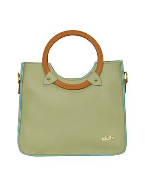 green leatherette regular sling bag - 15116747 - Standard Image - 5