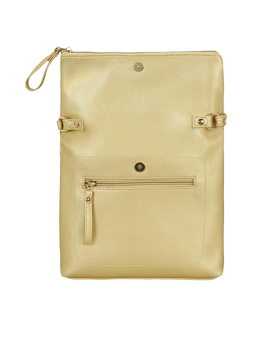 gold leatherette regular sling bag - 15116774 - Zoom Image - 5