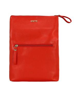 red leatherette regular sling bag - 15116775 - Standard Image - 5