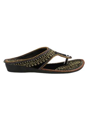 black ethnic sandal - 15116783 - Standard Image - 2