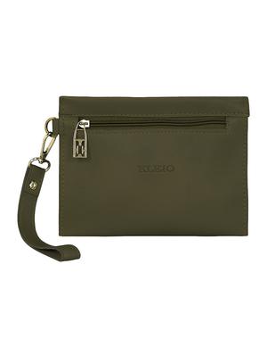 green leatherette regular tote - 15117129 - Standard Image - 2