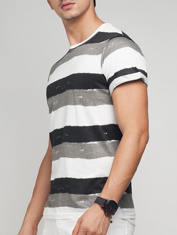 multi colored cotton t-shirt - 15118476 - Zoom Image - 2