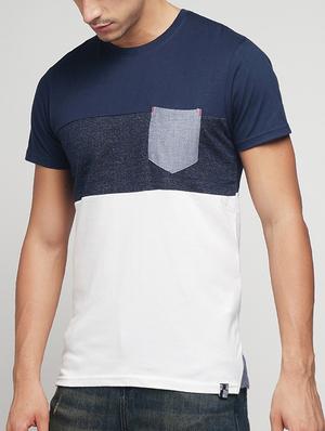 multicolored cotton pocket t-shirt - 15118493 - Standard Image - 2