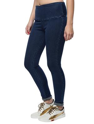 dark blue denim jeggings - 15118699 - Standard Image - 2
