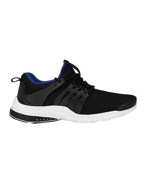 black Mesh lace up sport shoe - 15119591 - Standard Image - 2