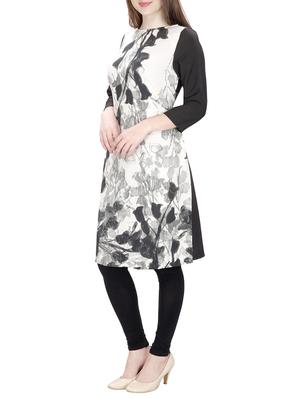 White cotton straight kurta - 15120871 - Standard Image - 2