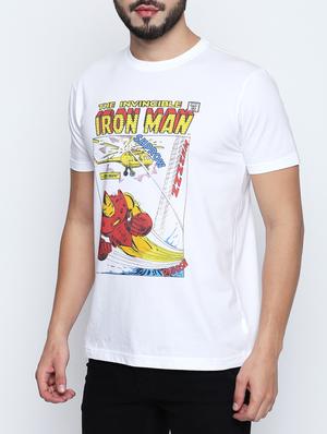 white cotton character t-shirt - 15120897 - Standard Image - 2