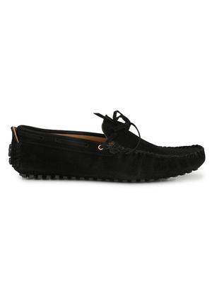 black Leather slip on loafer - 15121123 - Standard Image - 2