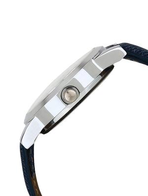 laurex round dial leatherette strap watch - 15121285 - Standard Image - 2
