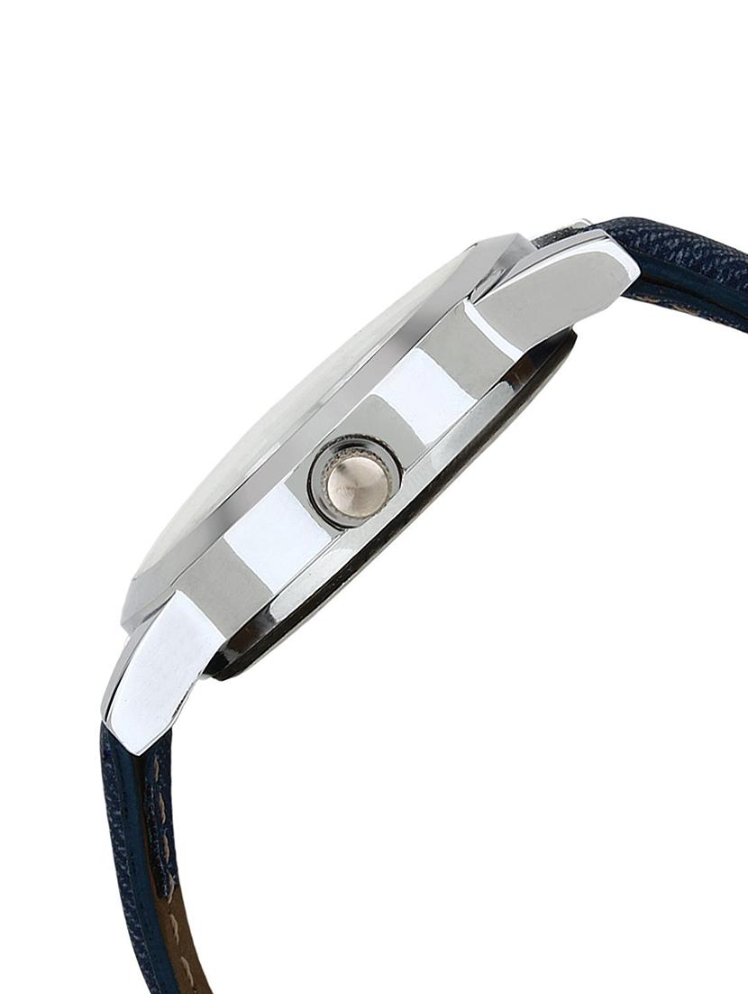 laurex round dial leatherette strap watch - 15121285 - Zoom Image - 2