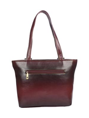 brown leatherette handbag - 15121340 - Standard Image - 2