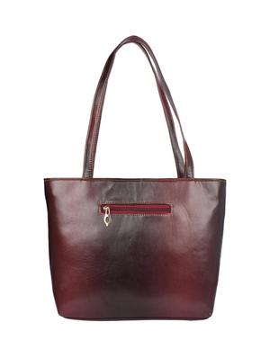 brown leatherette handbag - 15121348 - Standard Image - 2