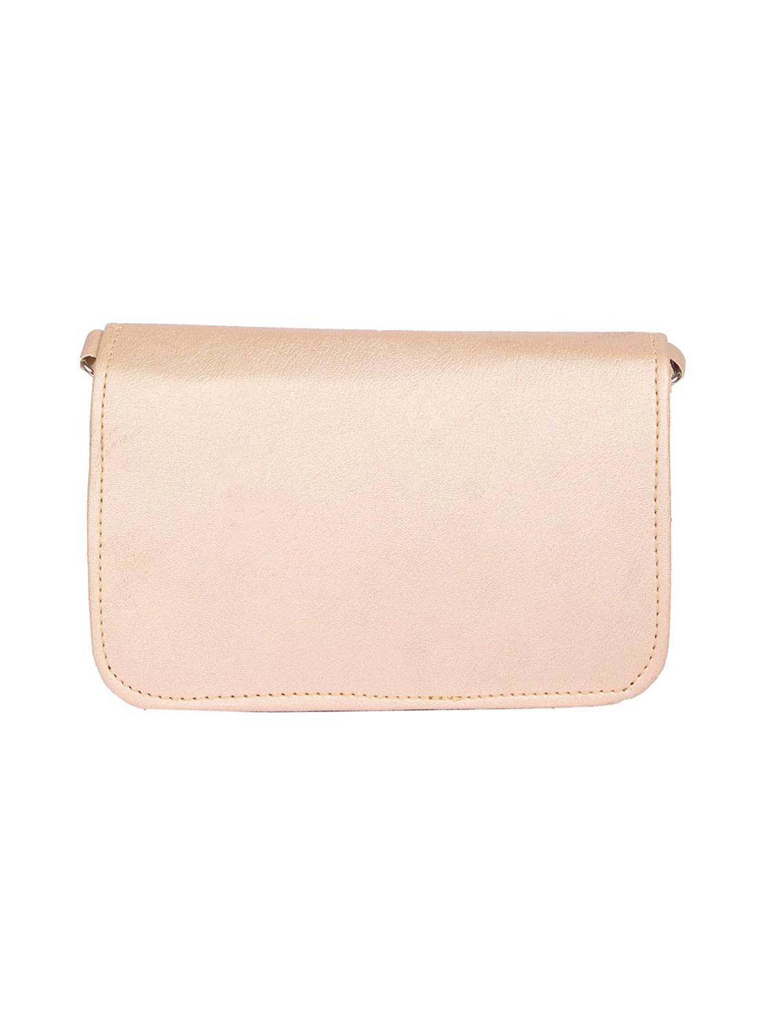 cream leatherette sling bag - 15121565 - Zoom Image - 2