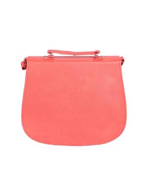 orange leatherette sling bag - 15121570 - Standard Image - 2