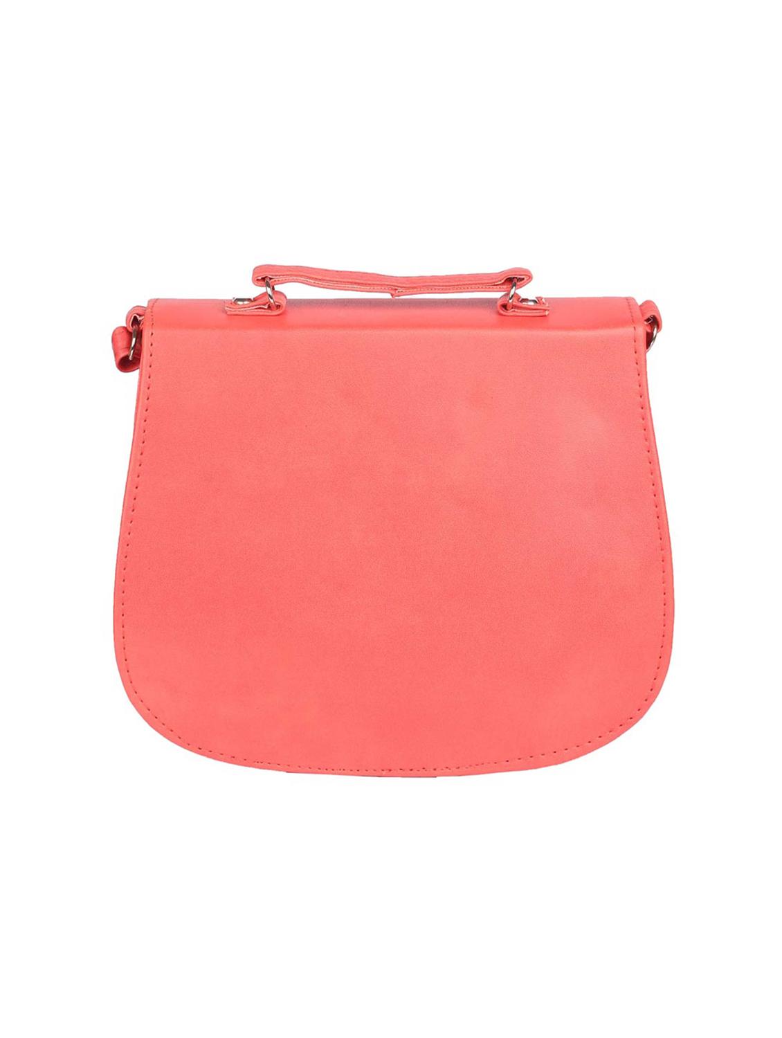 orange leatherette sling bag - 15121570 - Zoom Image - 2