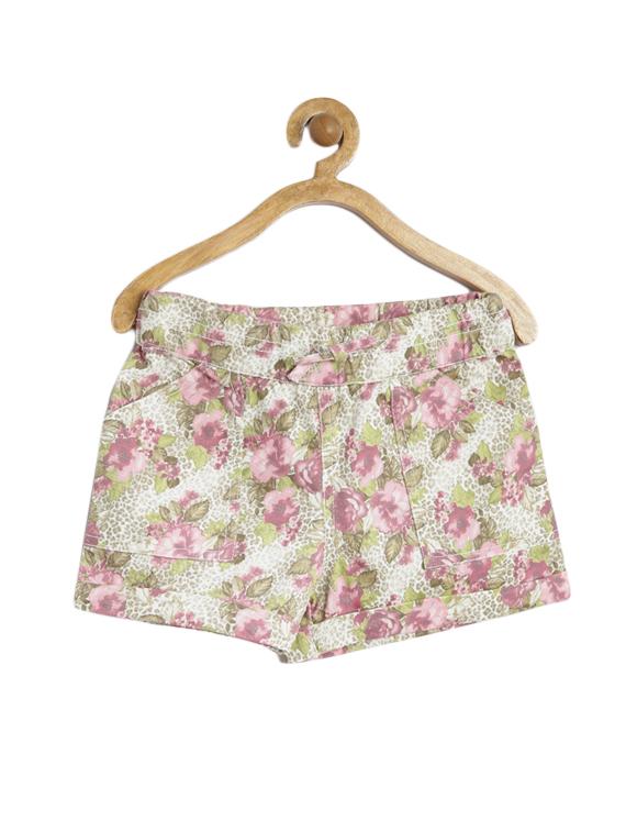 white cotton shorts - 15122665 - Zoom Image - 2