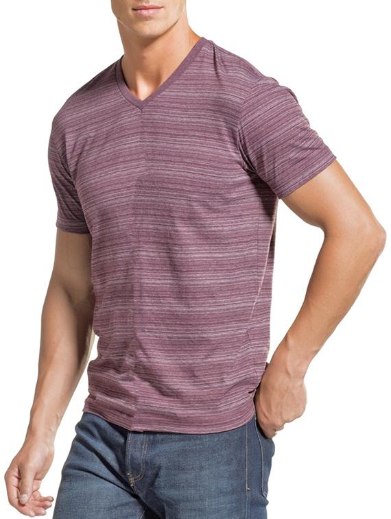 purple cotton tshirt - 15123699 - Zoom Image - 2