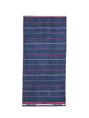 ink blue grindle bath towel - 15123736 - Standard Image - 2